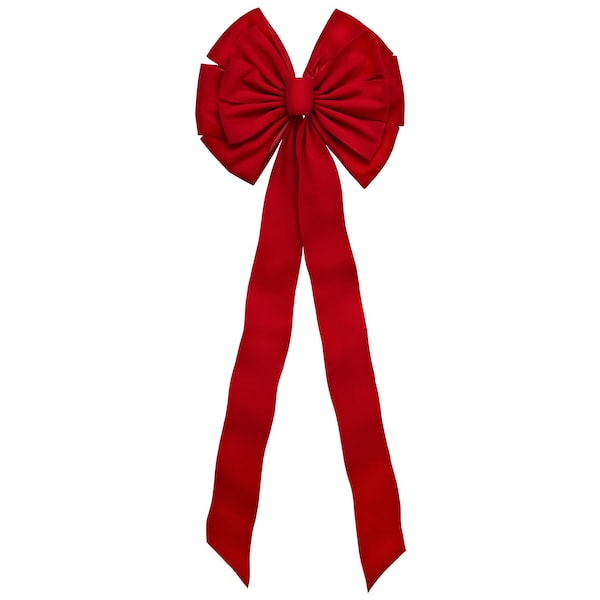 Holiday Trims Holiday Trims Red 13 Loop Christmas Bow 18 in. 7364 - main
